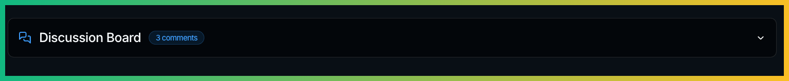 Enhanced Discussion Board