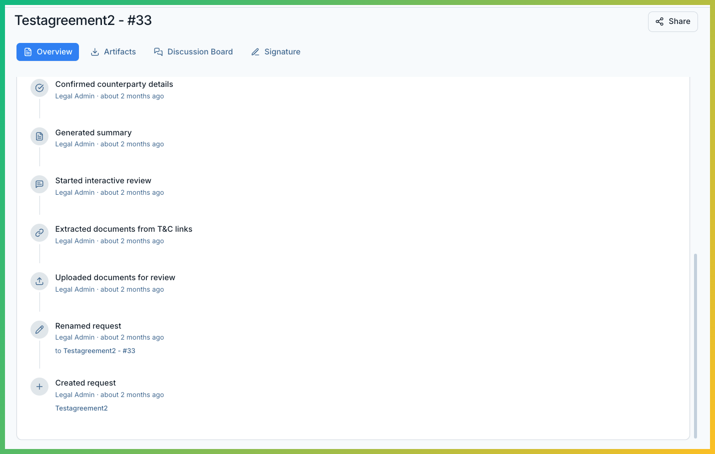 Sticky resolve header