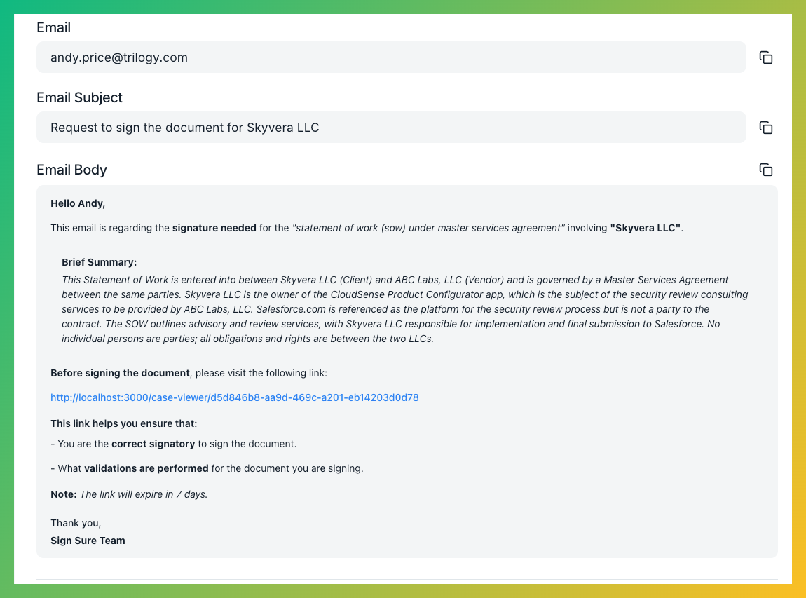 Improved Email Formatting